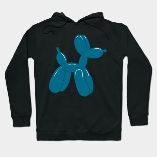 Blue balloon dog Hoodie